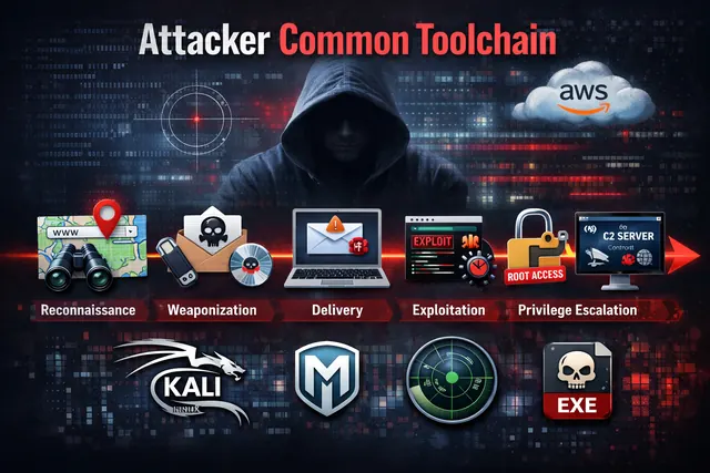 Attacker common toolchain