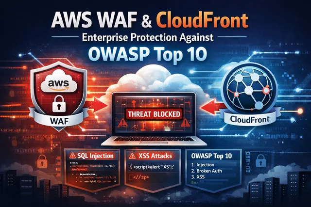 AWS WAF CloudFront Setup: Block OWASP Top 10