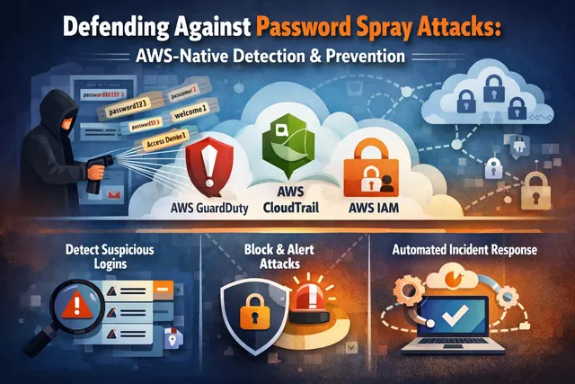 Password Spray Defense on AWS: Detect and Stop Attacks