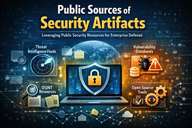 Public sources of security artifacts